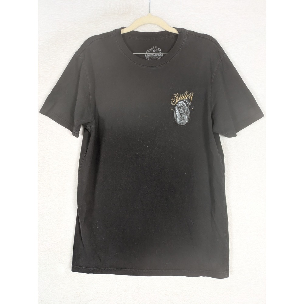 Sullen Art Collective Graphic Tee Men's Medium Black Reaper Buckle Exclusive